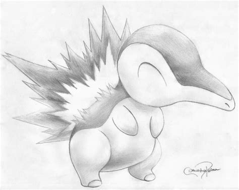 pokemon drawings in pencil.